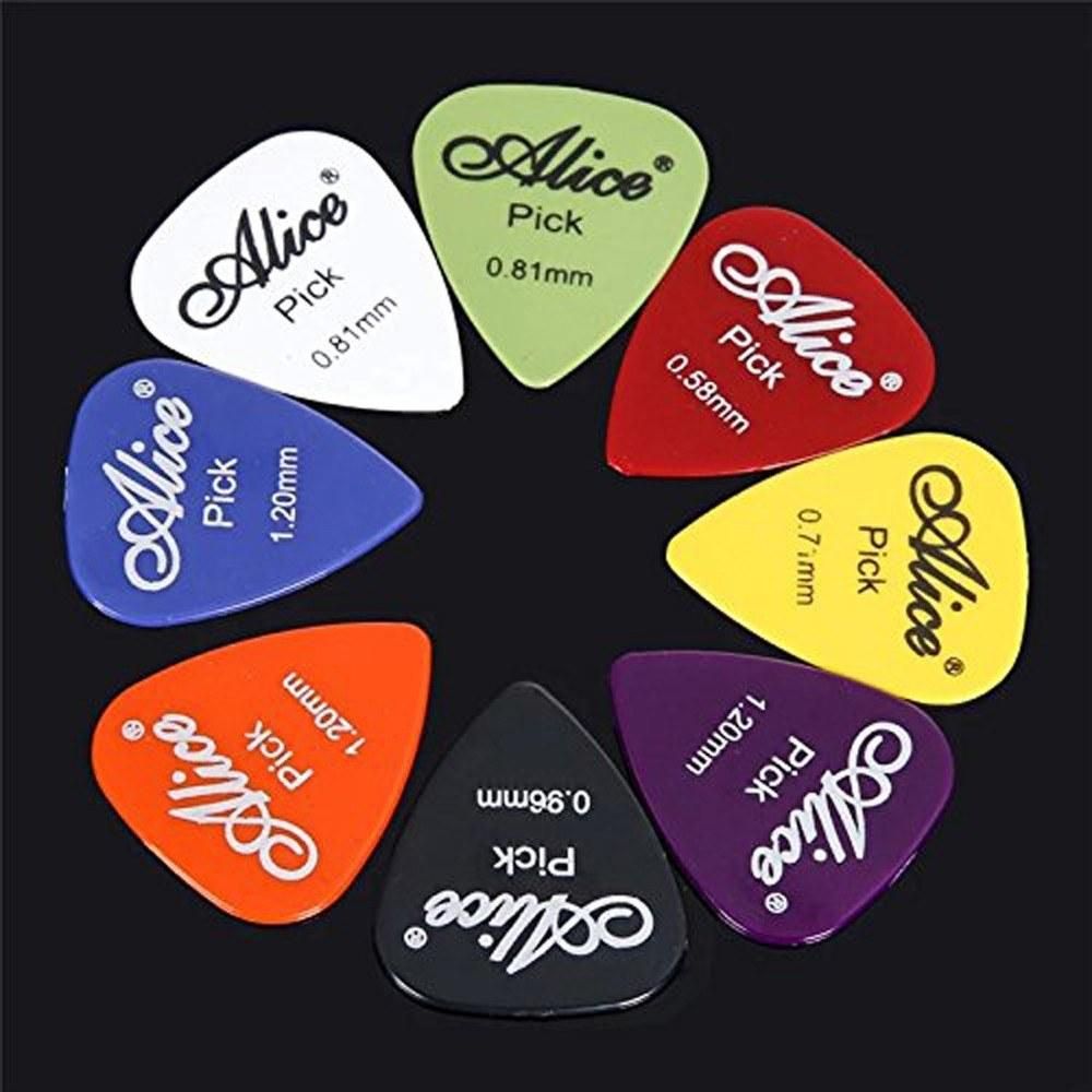 Guitar Picks Set Guitars Accessories Musical Instrument Tool 0.58-1.5mm Thickness Guitar Pick