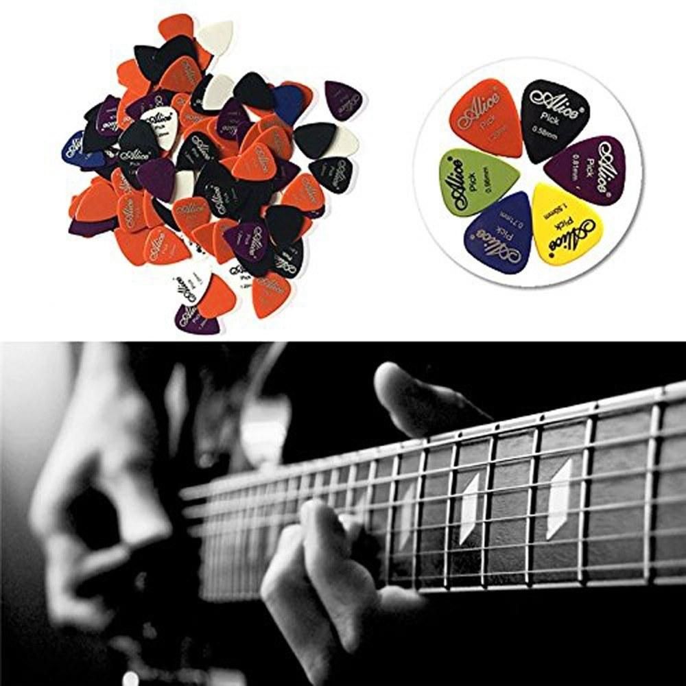 Guitar Picks Set Guitars Accessories Musical Instrument Tool 0.58-1.5mm Thickness Guitar Pick