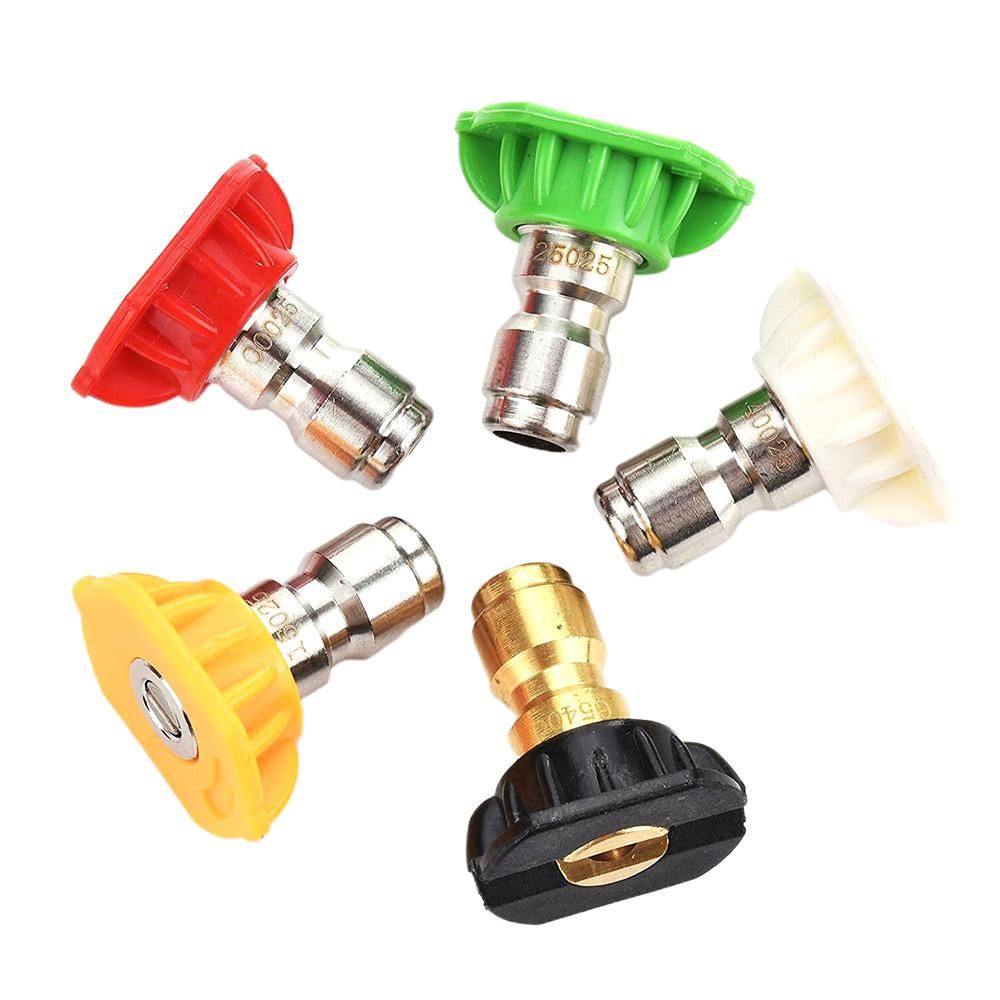 4000PSI Washer Wand Lance 5 Nozzle Tips Universal for High Pressure Gasoline Powered Sprayer