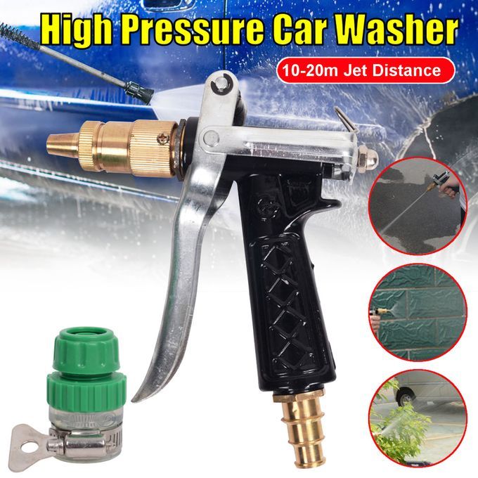 Brass Nozzle Adjustable Water Sprayer Garden Lawn Wash High
