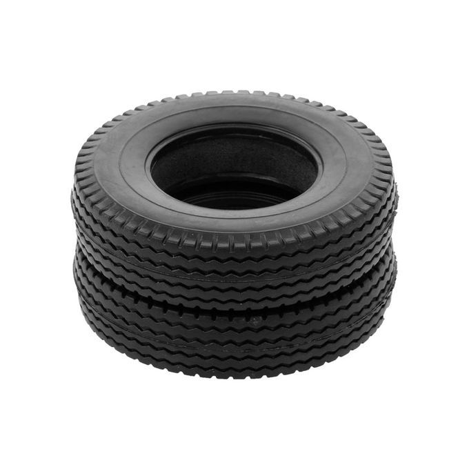 2pieces Rubber Tire Tyres Cover For 114 Tamiya RC Crawler Buggy
