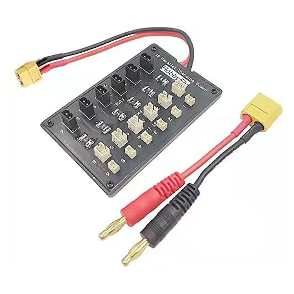 1S 6 Series Battery Parallel Recharging Board Built-in Short