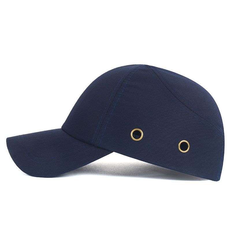 Work Safety Protective Helmet Bump Cap Hard Inner Shell Baseball Hat Style For Work Factory Shop Carrying Head Protection(#brim Black)