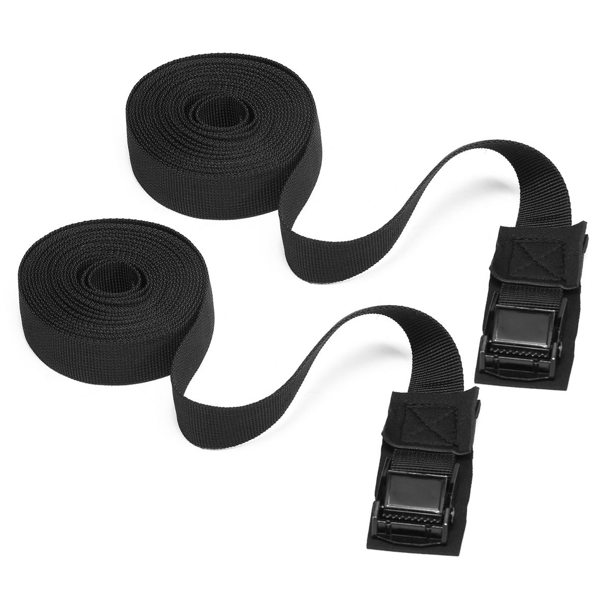 2 PCS Tie Down Strap Lashing Strap Cargo Tie-Down Strap With