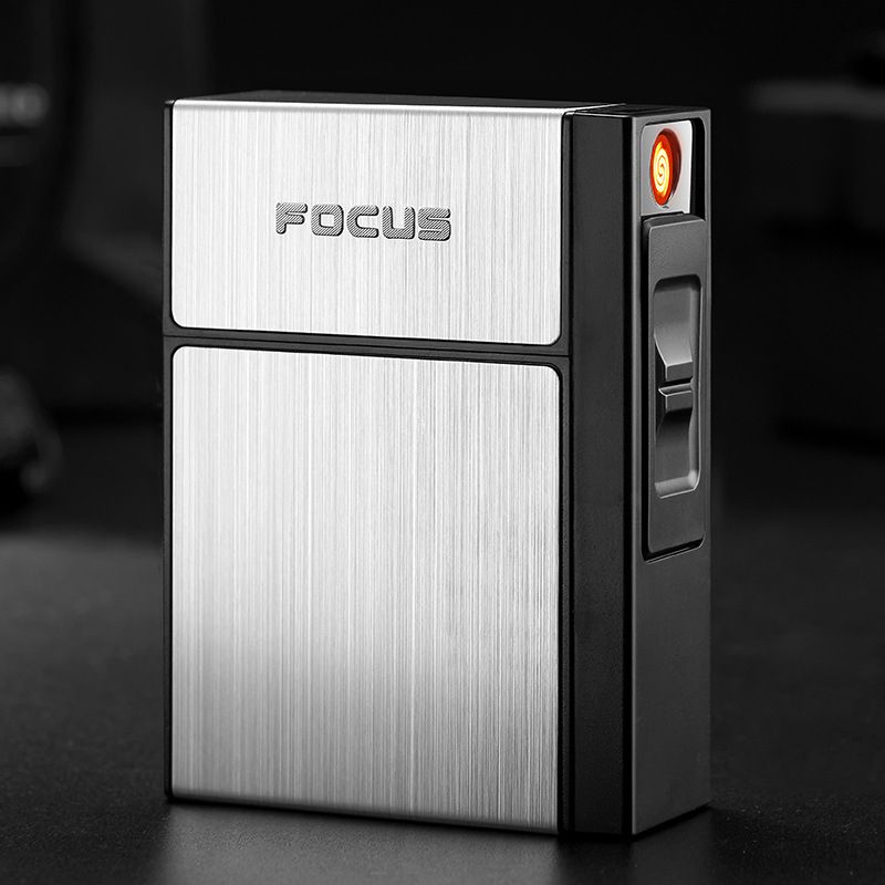 20 Men's Rechargeable Cigarette Case