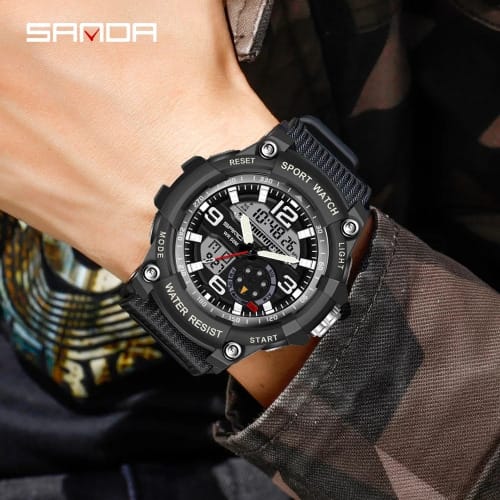 Sanda Sports Military Quartz Watch