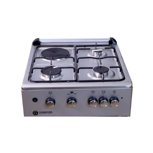 3 Gas + 1 Elect Burners Oven & Grill - 240V - 60x60cm
