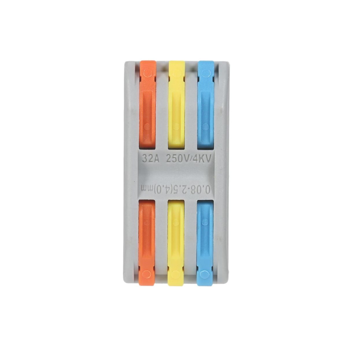 10pcs Wire Connectors Compact Splicing Connectors Cable Connector Set Lever Lock Connectors Universal Wiring Cable Connector Fast Push-in Conductor Terminals