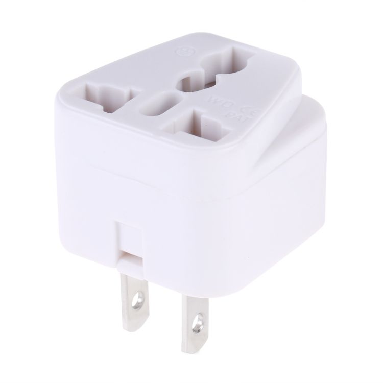 Portable Universal Socket To US Plug Power Adapter Travel Ch