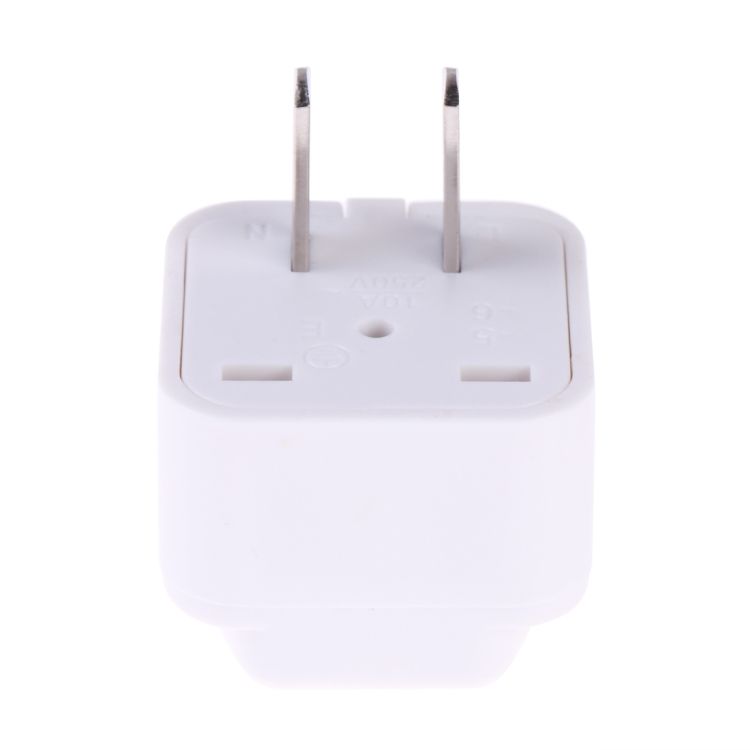 Portable Universal Socket To US Plug Power Adapter Travel Ch