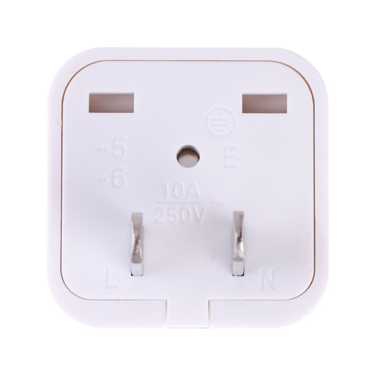 Portable Universal Socket To US Plug Power Adapter Travel Ch