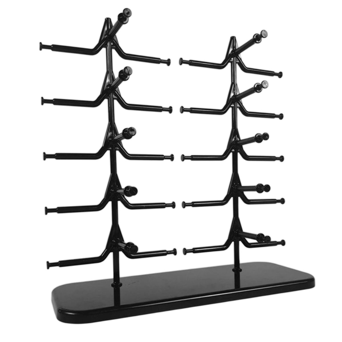 Sunglasses Rack Shelf Frame Glasses Display Stand Show Racks Black