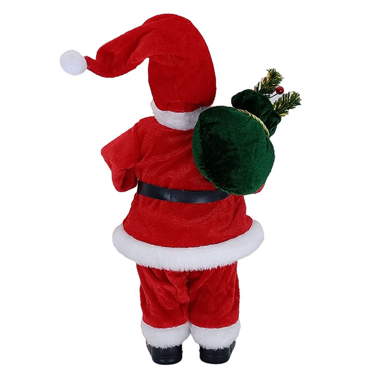 Standing Santa Claus Snowman Christmas Statue Decorations Xmas Red