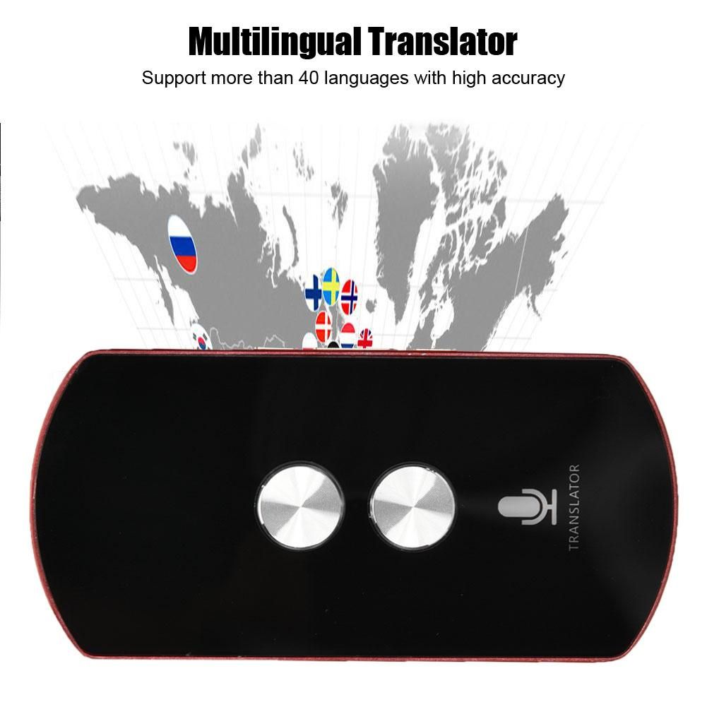 Portable Smart Voice Language Translator Instant Travel Translators Multilingual Real Time Translation Support 42 Languages Hot ASQOA