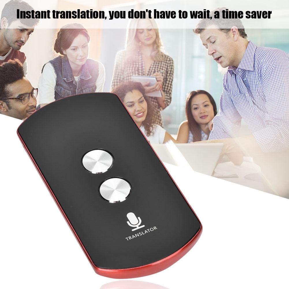 Portable Smart Voice Language Translator Instant Travel Translators Multilingual Real Time Translation Support 42 Languages Hot ASQOA