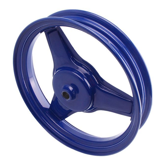New Metal Motorbike Parts Rear Rim Wheel For Yamaha PY50 PW50 Blue
