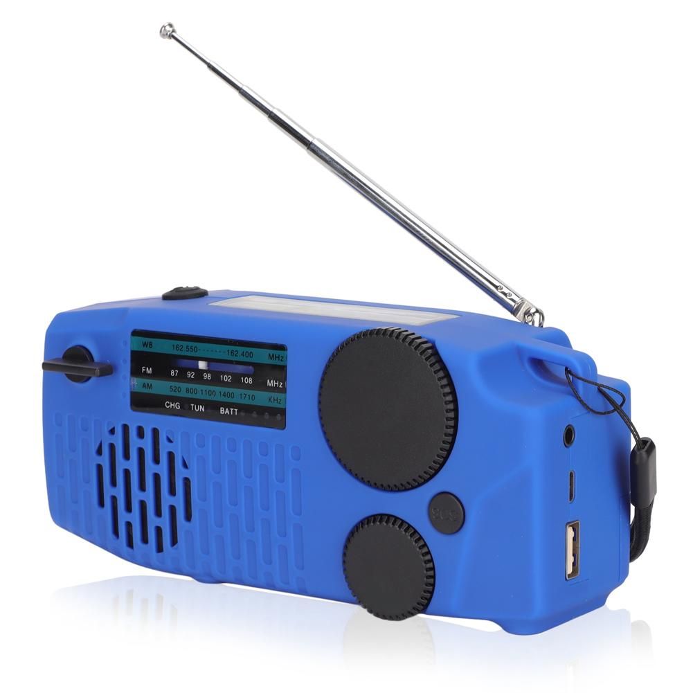 XSY098 Solar Emergency Radio Waterproof Portable Hand Crank