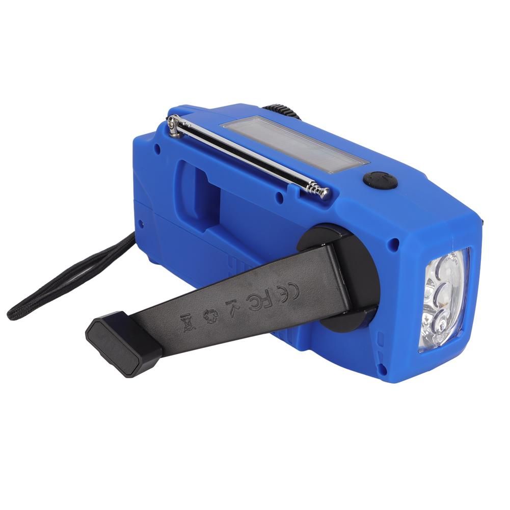 XSY098 Solar Emergency Radio Waterproof Portable Hand Crank