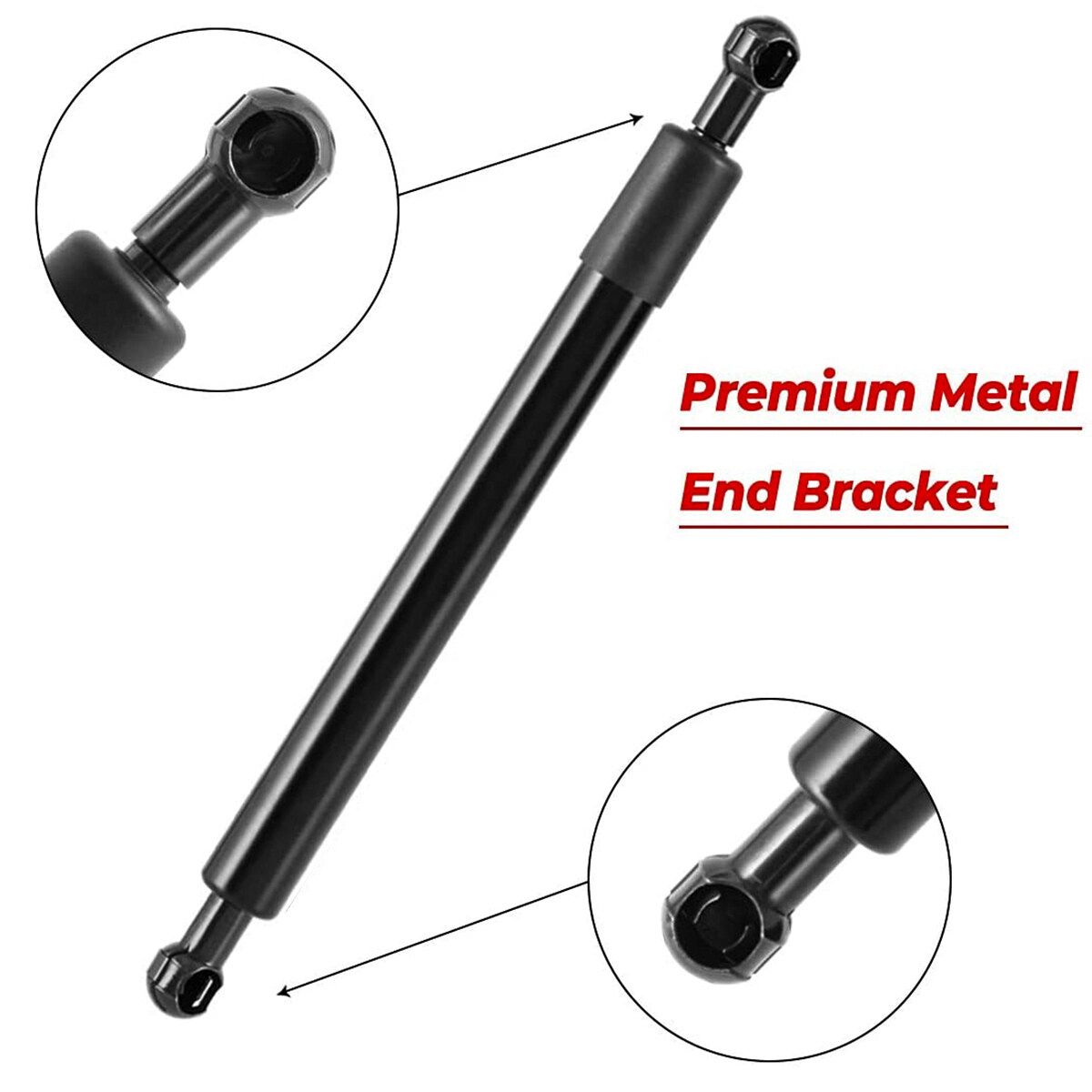 For 2019 Dodges Ram 1500 Rear Tailgate Trunk Slow Down Shock Absorber Strut Bars Spring Hydraulic Rod Gas Lift Pickup