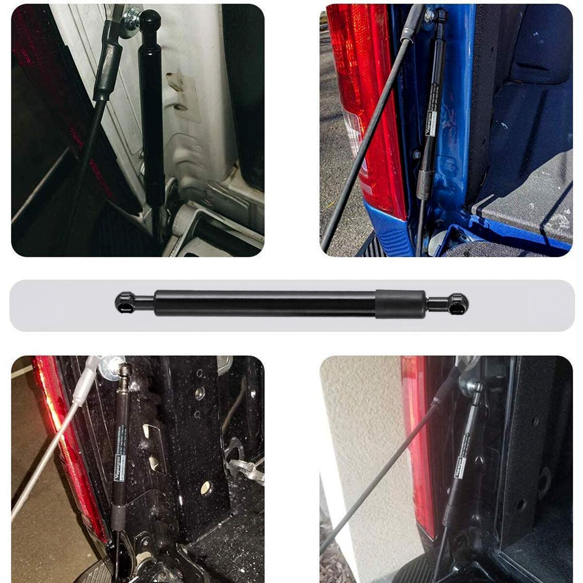 For 2019 Dodges Ram 1500 Rear Tailgate Trunk Slow Down Shock Absorber Strut Bars Spring Hydraulic Rod Gas Lift Pickup