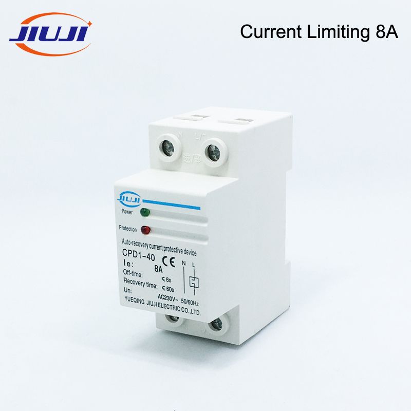 Household 1760W 8A Automatic Din JiuJi Rail 8ampere