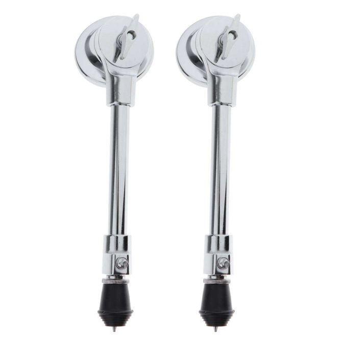 2PCS Anti-skid Drum Feet, Bass Drum Leg Instrument Round Head