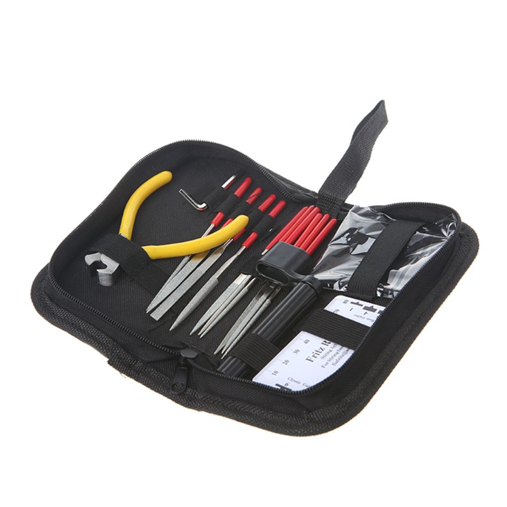 15Pcs Guitar Care Tool Repair Maintenance Tech Kit Set