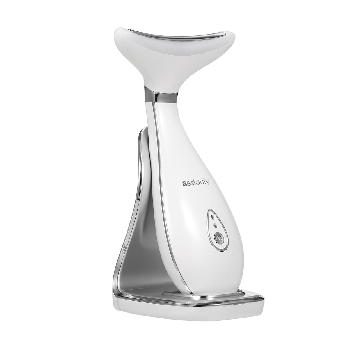 3 Colors Led Facial Neck Massager Led Photon Therapy Heating Face Neck Wrinkle Removal Machine Reduce Double Chin Skin Lifting