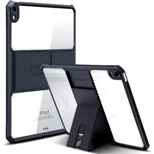 Shockproof Clear Case With Leather Magnetic Stand Case For Ipad Air 4 10.9