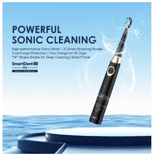 Smartdent C2 Powerful Sonic Cleaning Electric Toothbrush