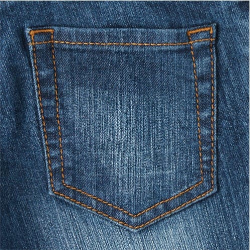 Girls Basic Super Skinny-vic Jeans - Blue Wash