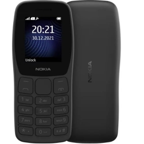 105 Africa Edition - Dual Sim - 4MB ROM - 4MB RAM - 800mAh - Charcoal