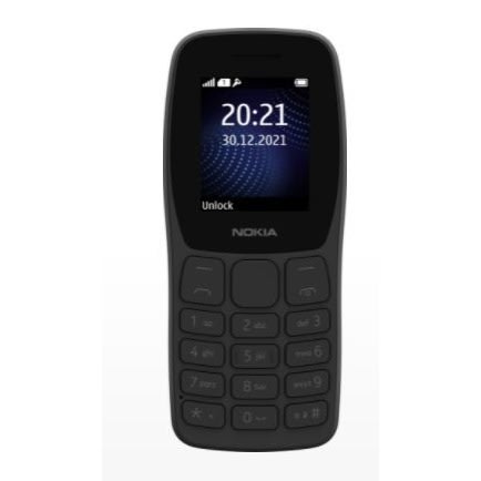 105 Africa Edition - Dual Sim - 4MB ROM - 4MB RAM - 800mAh - Charcoal
