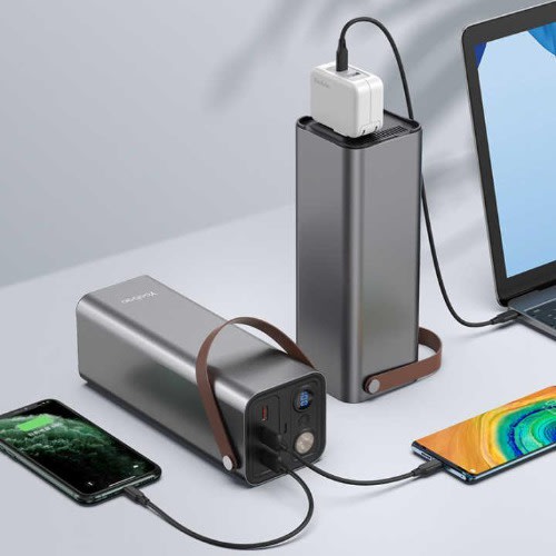 Multi-functions Portable Power Station - 155wh Laptop Power Bank Pd 45w En1 - 46200mah