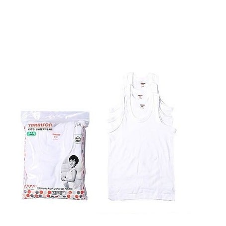 Boys Singlets - Vest 3 In 1 Pack