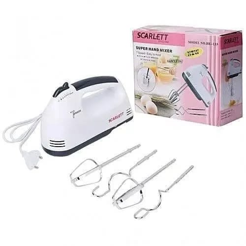 Scarlett Hand Mixer 7 Speed- 180W