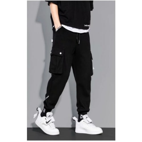 Combat Thick Joggers - Black