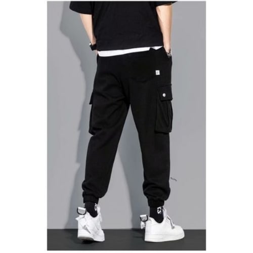 Combat Thick Joggers - Black
