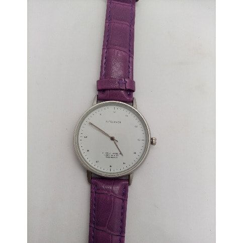 Lifesaver Unisex Leather Watch - Purple