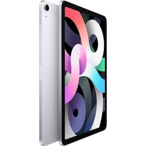 iPad Air (4th Gen) - 10.9" - 64GB ROM - Wi-Fi + Cellular - 5G LTE - Single Nano SIM - Silver
