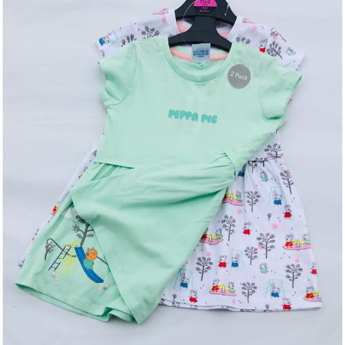 2 Pack Peppa Pig Dresses