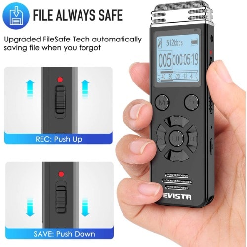 32gb Digital Voice Recorder For Lectures & Meetings