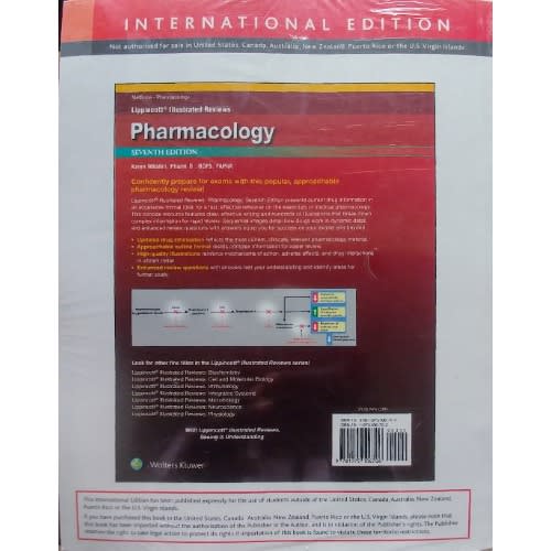 Pharmacology: Lippincott Illustrated Reviews, Sixth Edition By Karen Whalen