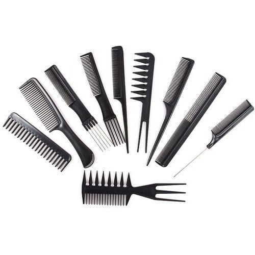 10 Sets Of Professional Combs