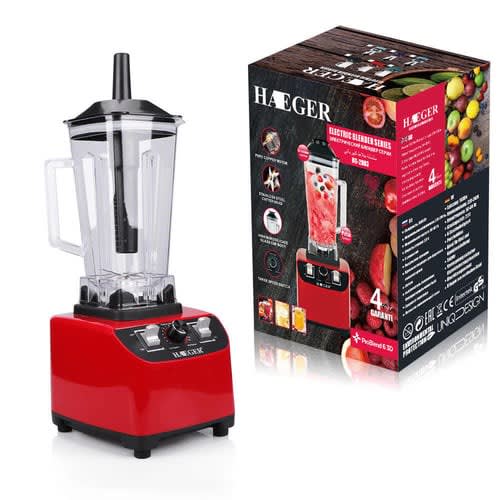 Super Electric Blender & Ice Crusher - 2l - 1800w - Hg-2803