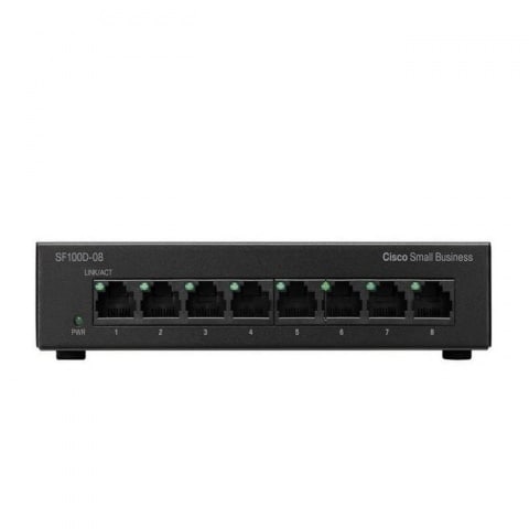 8 Ports 10/100 Small Business Desktop Switch - SF100D