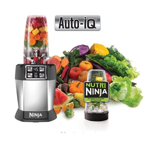 Ninja Nutri Auto-iq Base Blender For Juices, Shakes & Smoothies - 1000w