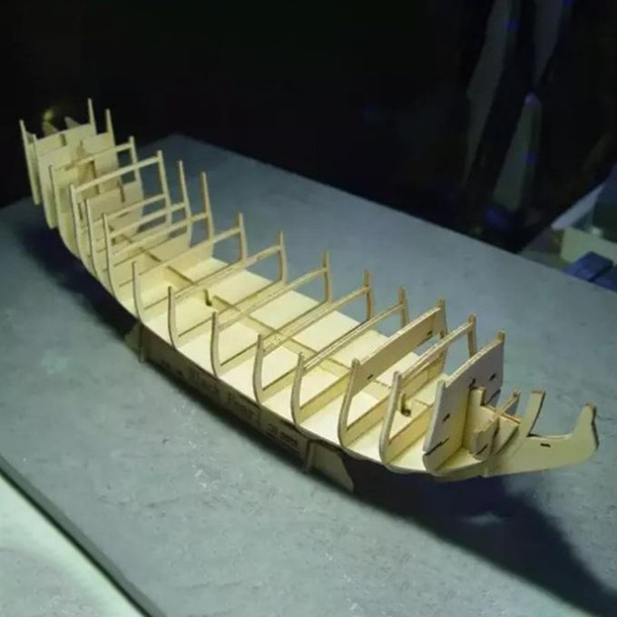 Wooden Sailing Boat Model Kit Unassembled Kit Wooden Ship Model