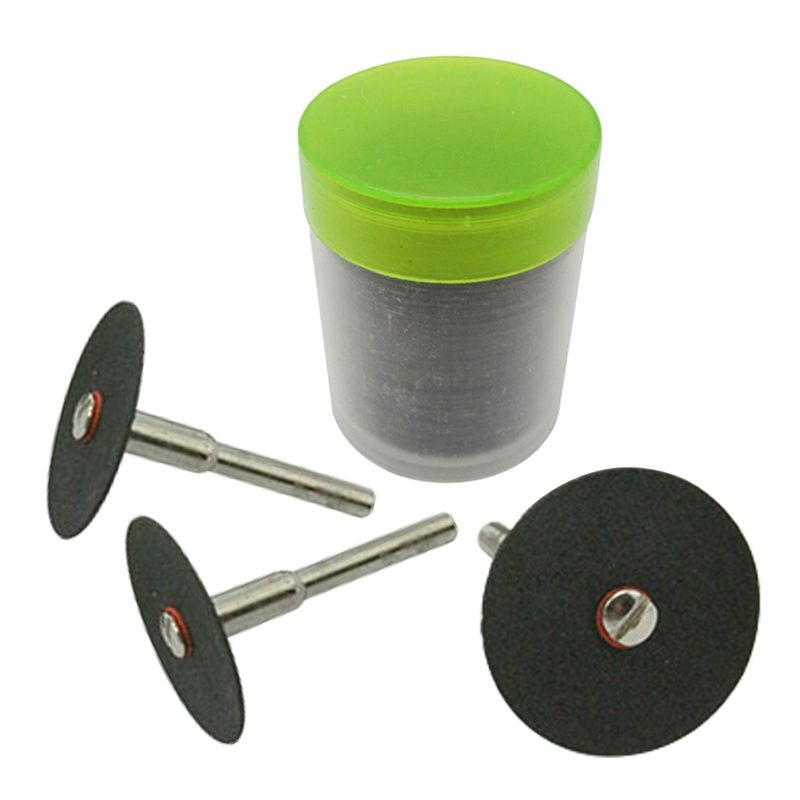 36Pcs 24Mm Resin Cutting Grinding Wheel Rotating Blade Disc Tool Electric Grinding To