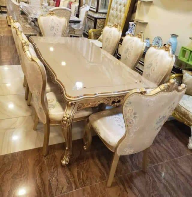 Belden 6Seater Marble Dinning(Color Options)Lagos,IB,Ogun)